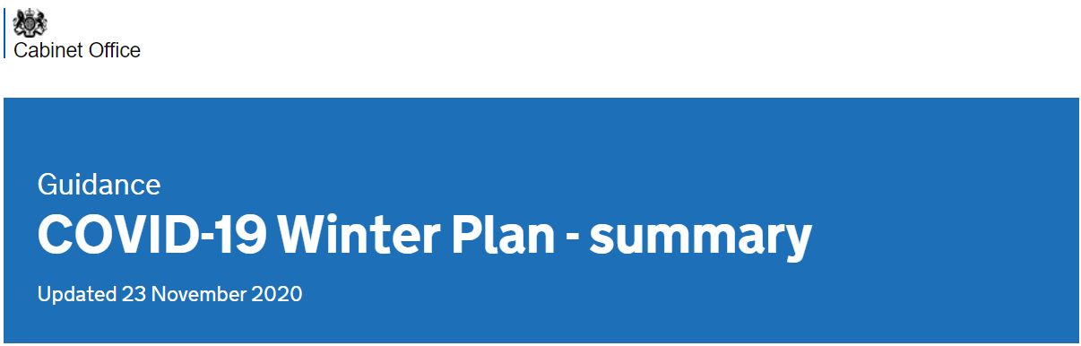 COVID Winter Plan – 23 ноября 2020