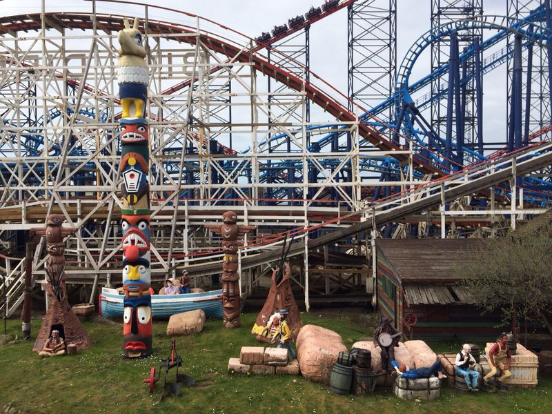 Пляж в Блэкфуле