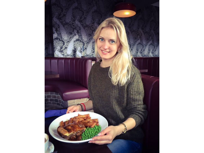 Dinner food in the UK