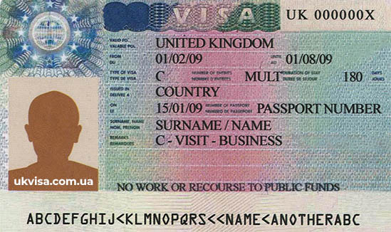 виза в Великобританию